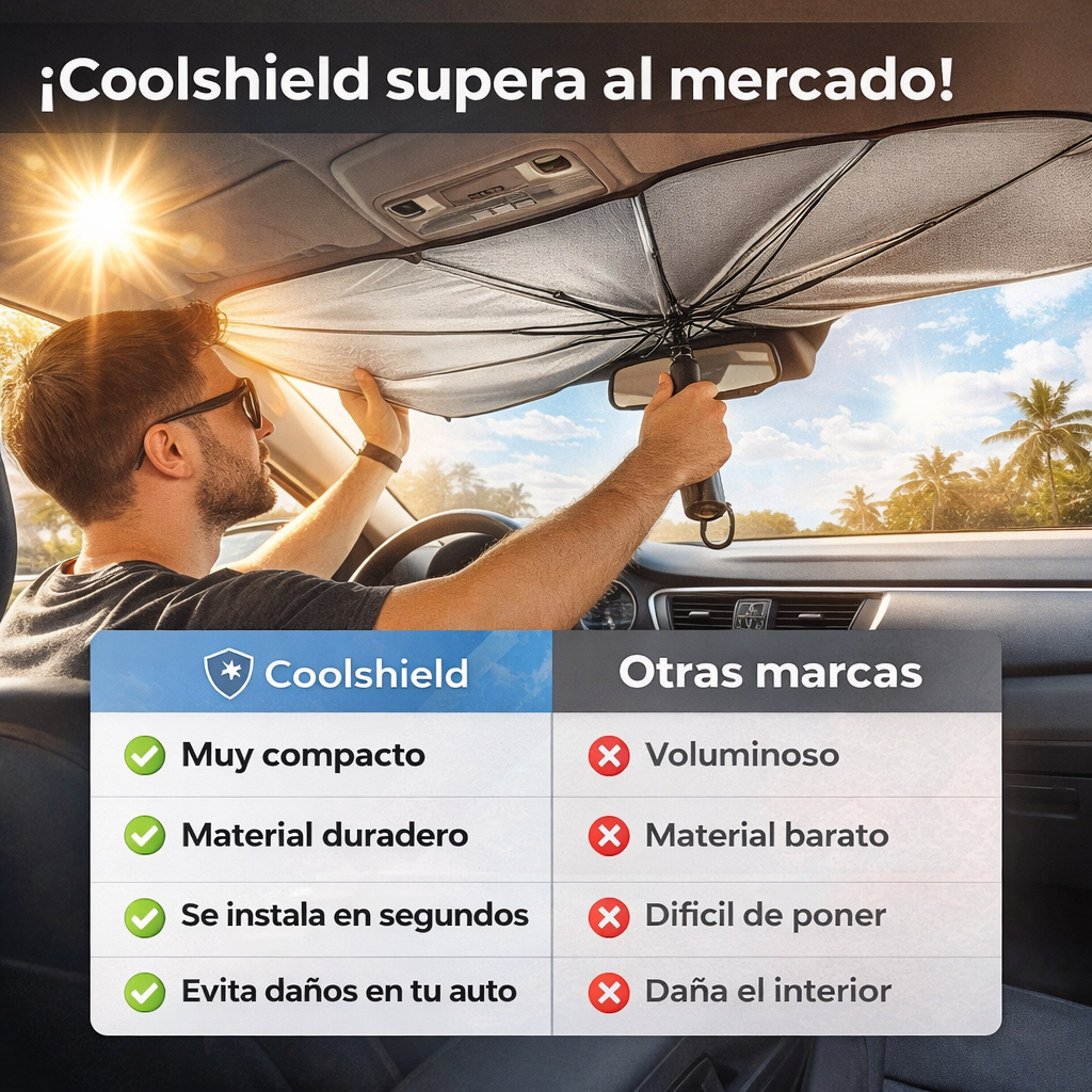 Quitasol Paraguas para auto CoolShield®